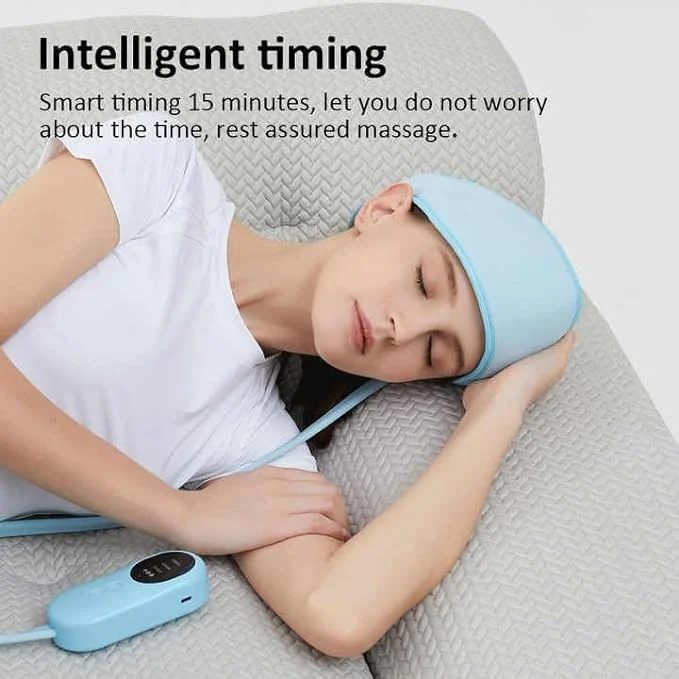 Heated Airbag Head Massage Cap – 6-Zone - Image 4