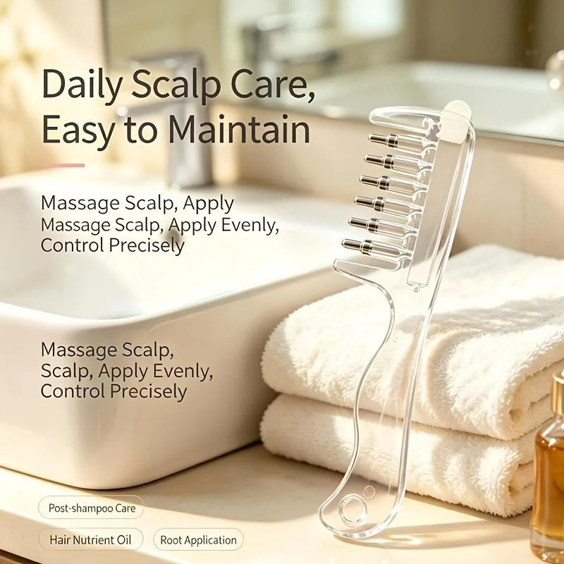 Crystal Scalp Oil & Serum Comb - Image 3