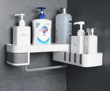 Bathroom Corner Shelf – Space-Saving Corner Storage Rack - Image 4