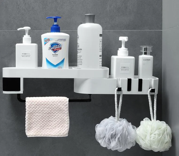 Bathroom Corner Shelf – Space-Saving Corner Storage Rack - Image 3