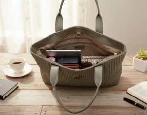 ribbed-texture-tote-handbag
