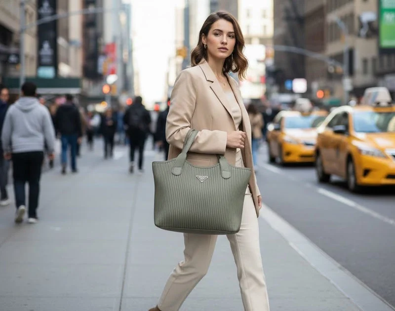 ribbed-texture-tote-handbag